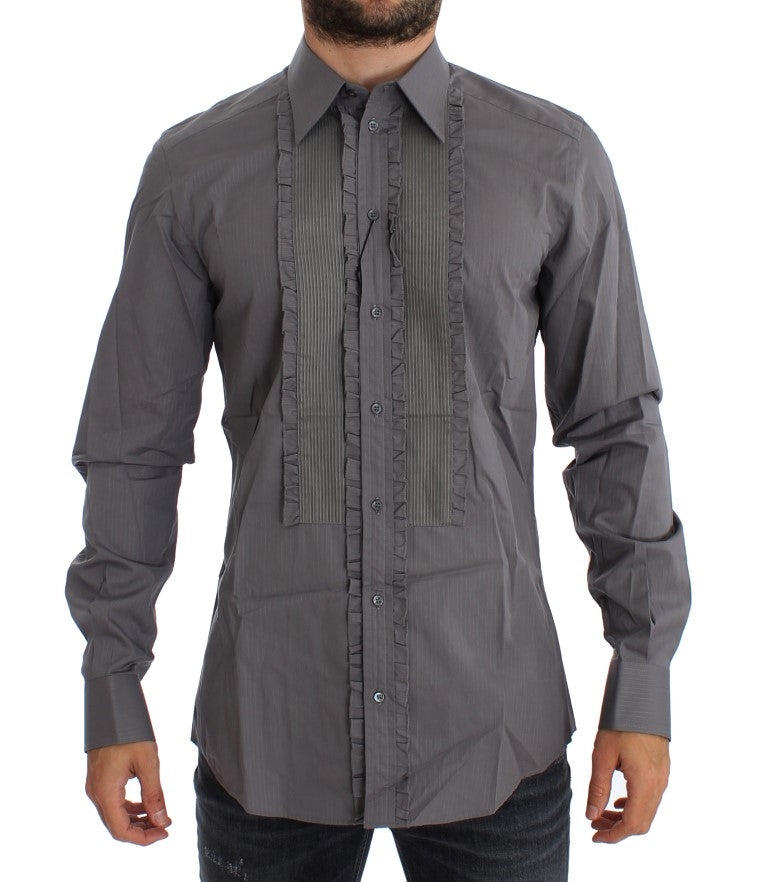 Dolce & Gabbana Elegant Slim Fit Cotton Shirt